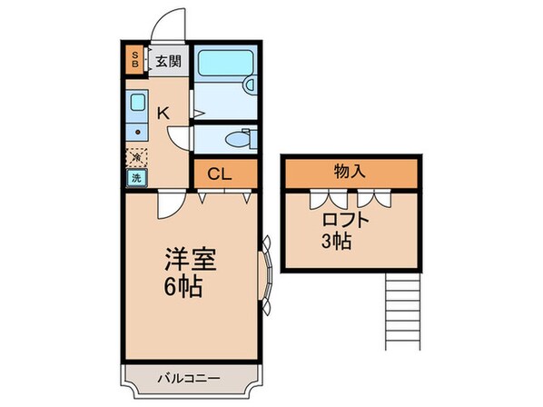 ＳＫ　ＰＡＬＡＣＥ　５の物件間取画像